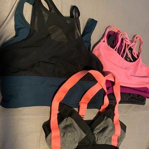 Lululemon and Community 5 Sports bra Bundle - Size 6